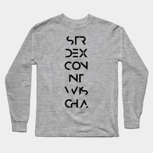 Character Abilities Long Sleeve T-Shirt